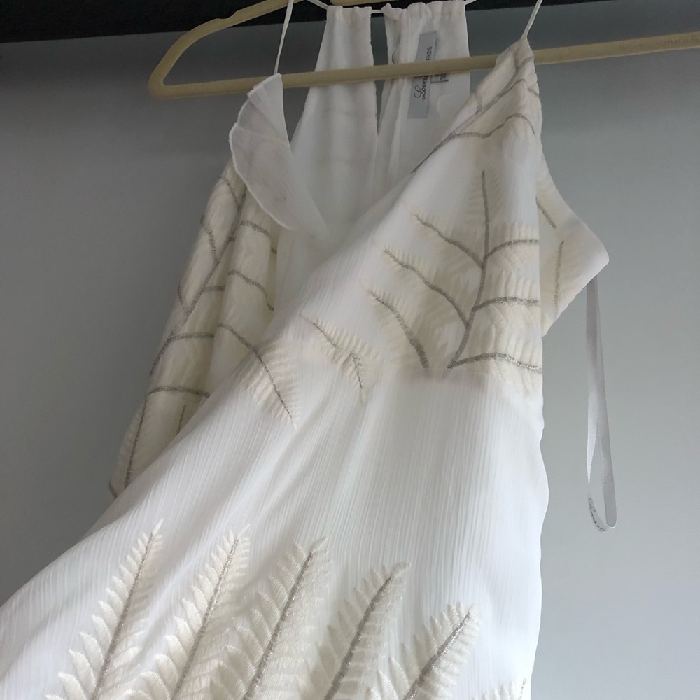 white maxi wrap dress
